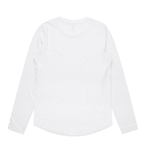 WHITE - BACK wo's-maple-curve-l/s-tee-white-back